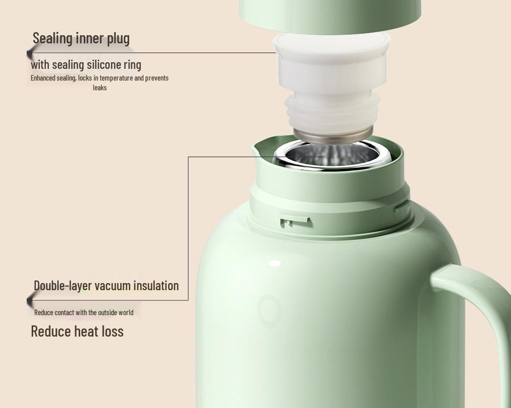 Fuguang Large Capacity Insulated Thermos Flask for Home, Office, or Dormitory Use
