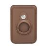 Universal RFID Blocking Magnetic Card Holder Anti-theft Leather Wallet Stand Safety Phone Card Bag for Magsafe Wallet
