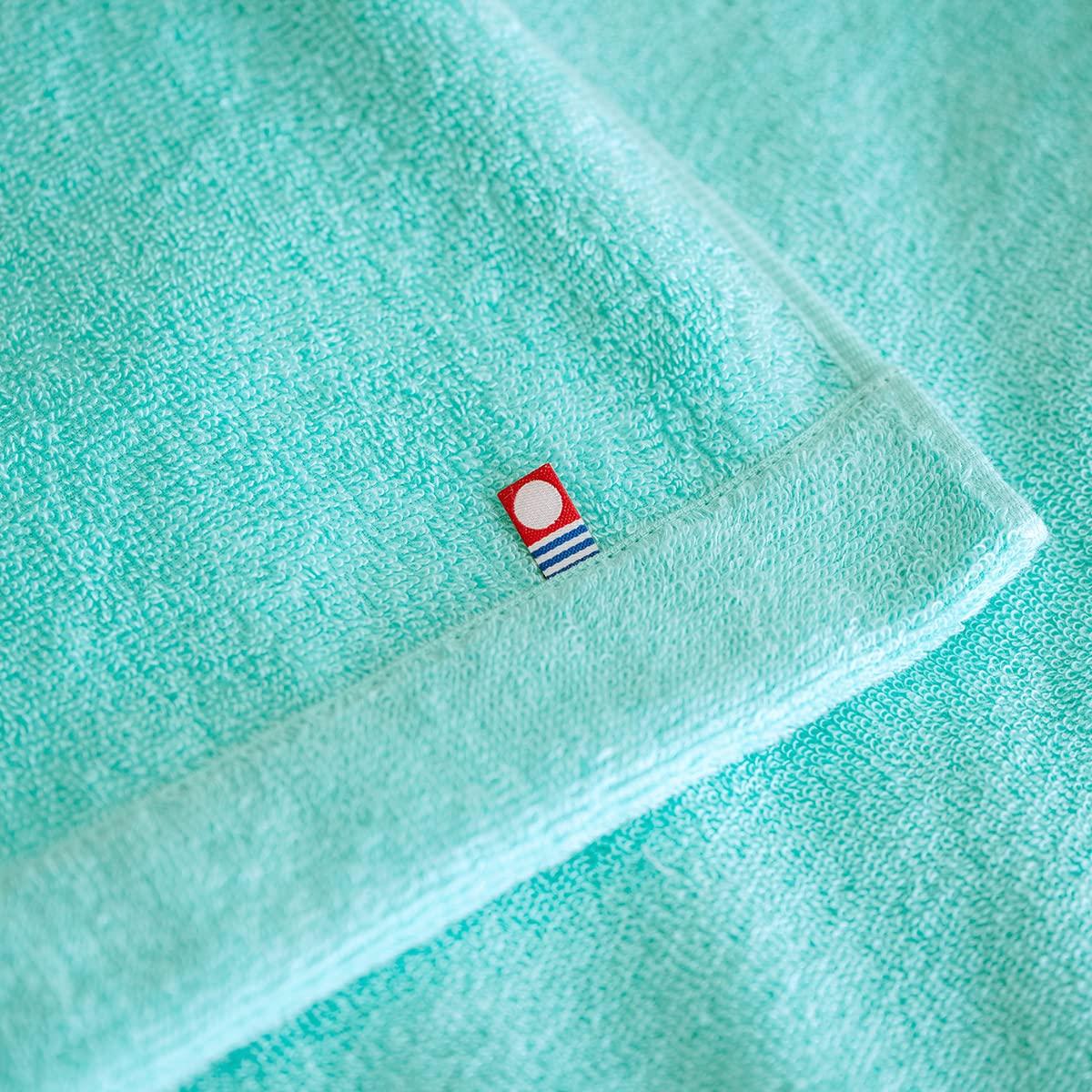 

Romance Kosugi Imabari Towel Blanket Cotton Jacquard ZZZ Made in Japan 53307 Turquoise Blue Single 100% Yarn-dyed [76]