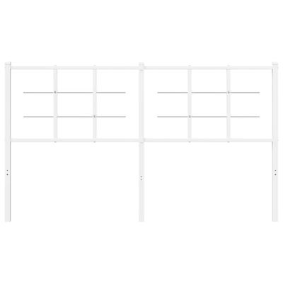 Replacement Headboard Metal White 160 Cm