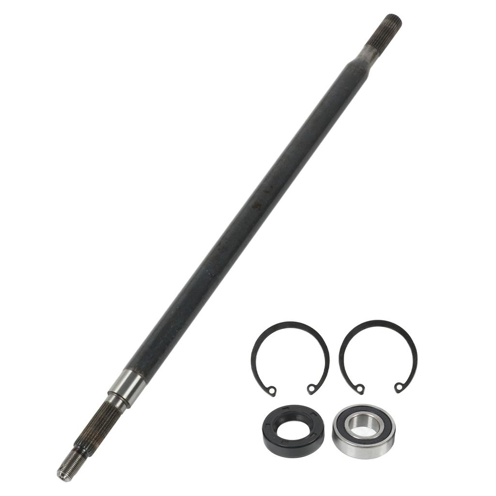 Splined Axle Shaft 20377 G11 Driver Side Rear Axle Shaft with Bearing Seal Kit Replacement For E‑Z‑GO TXT Medalist