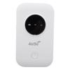 4G WiFi Mobile Hotspot 300Mbps Supports 10 Connected Devices Portable WiFi Router with SIM Card Slot for Travel