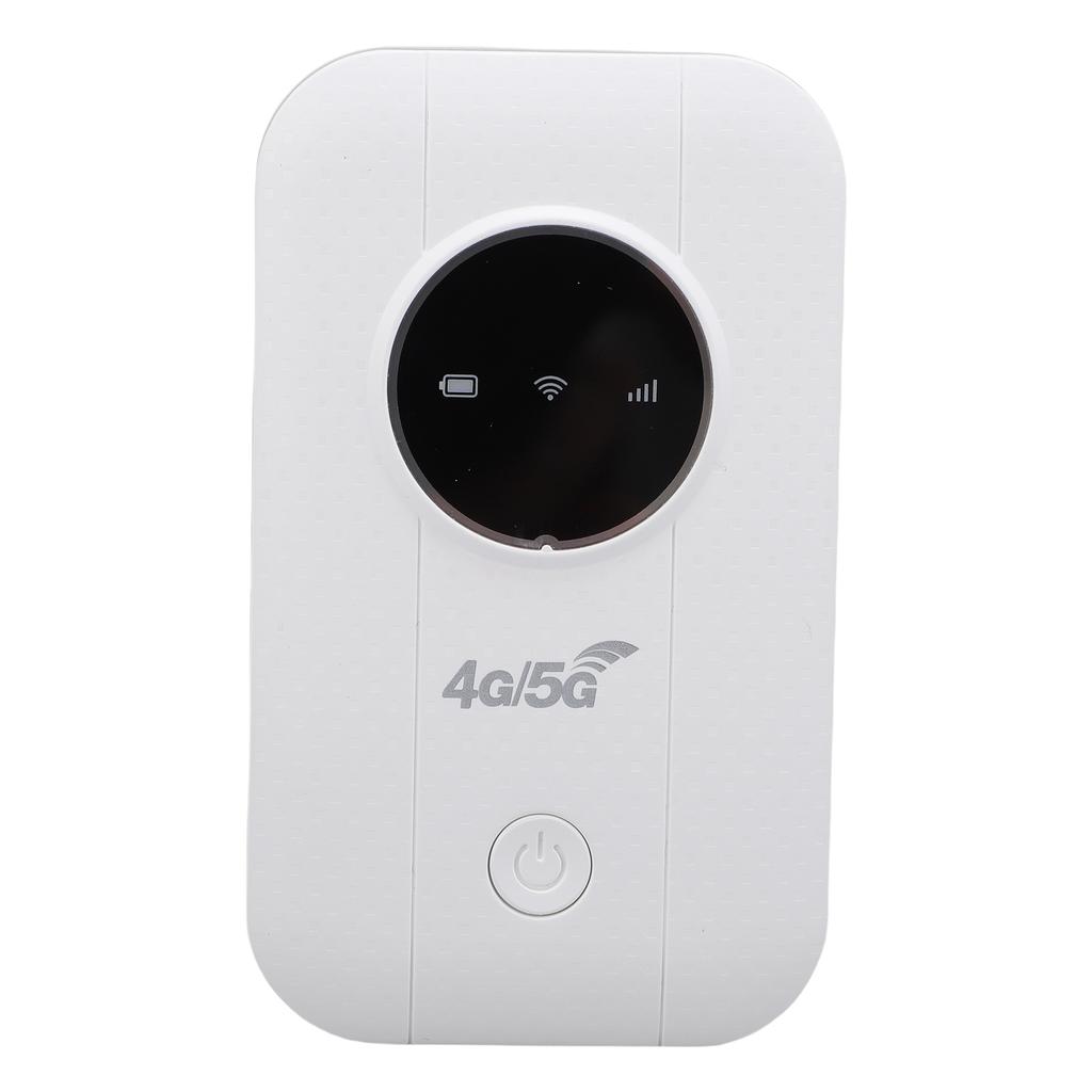 4G WiFi Mobile Hotspot 300Mbps Supports 10 Connected Devices Portable WiFi Router with SIM Card Slot for Travel