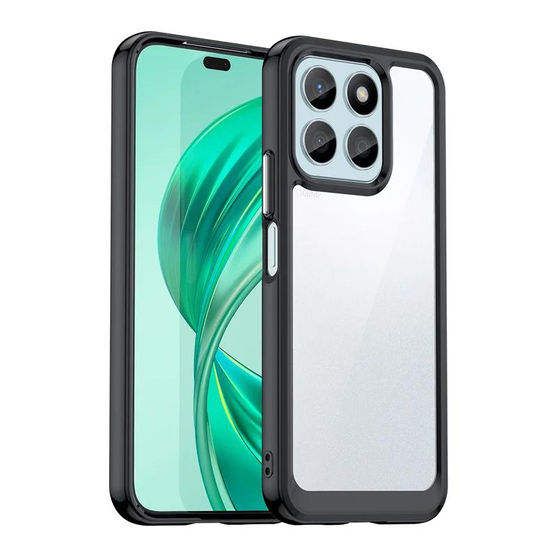

Transparent Colorful TPU Case for Honor 200 Lite 90 Smart 70 Magic 6 Pro X9B X7B X8B X8A Protective Cover Fundas Coque Capa Honor X8b