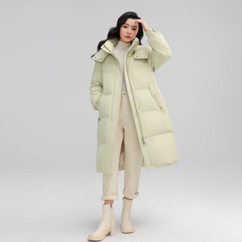 YAYA Women's Thickened Long Down Jacket YE4B603972X