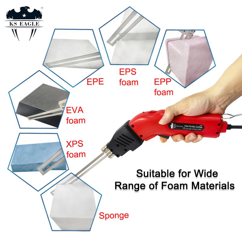 Foam Cutter Hot Knife 110/230V Electric Foam Polystyrene Cutting Machine Portable Styrofoam Cutter DIY Cutting Tools Foam Cutter