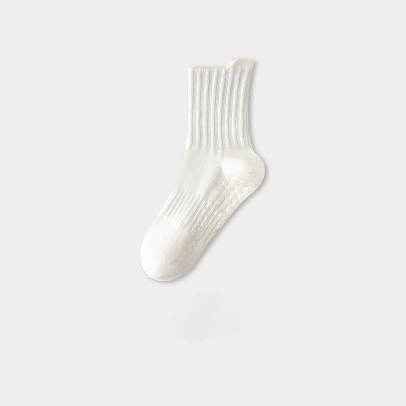 Mittelhohe Yoga-Socken für Herren Damen Professionelle Anti-Rutsch Pilates-Socken Indoor Tanz Fitness Laufen Sportsocken