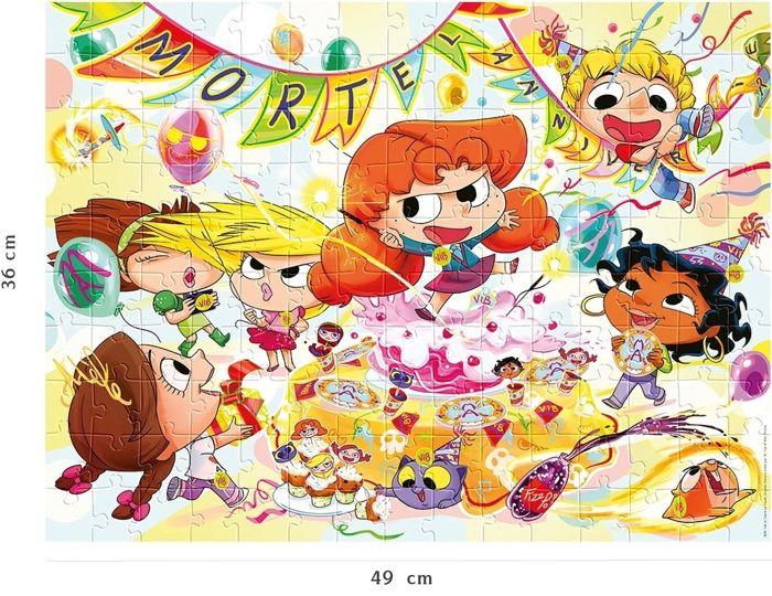 Puzzle Nathan Mortel Birthday Mortelle Adèle - NATHAN - 150 Pieces - Cartoons and Comics - Child