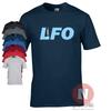 LFO 100% Cotton T-shirt Mens Tees Top Techno old school dance rave music Electronica bleep and bass EDM