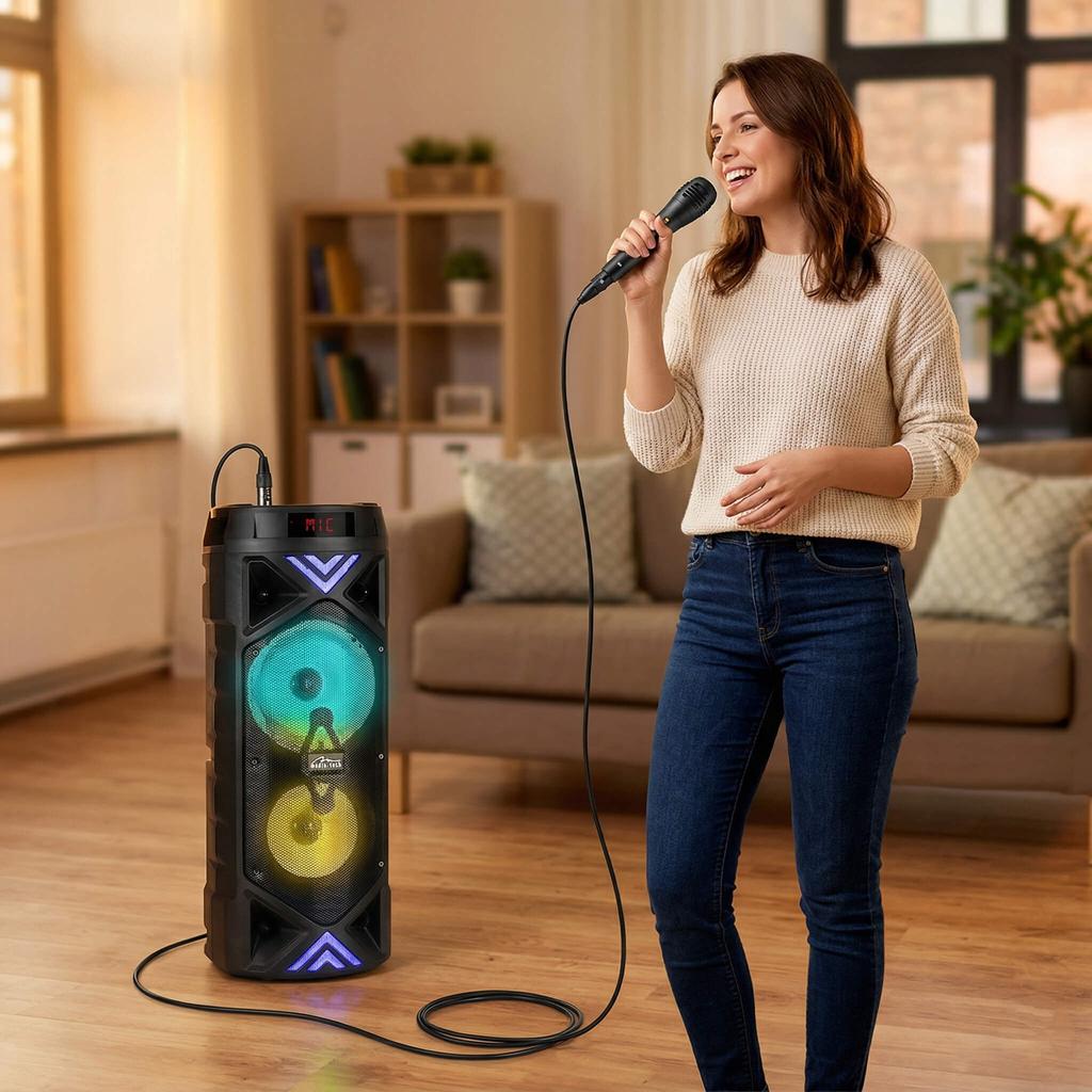 BOOMBOX+ - Wireless Bluetooth speaker. Set with remote control