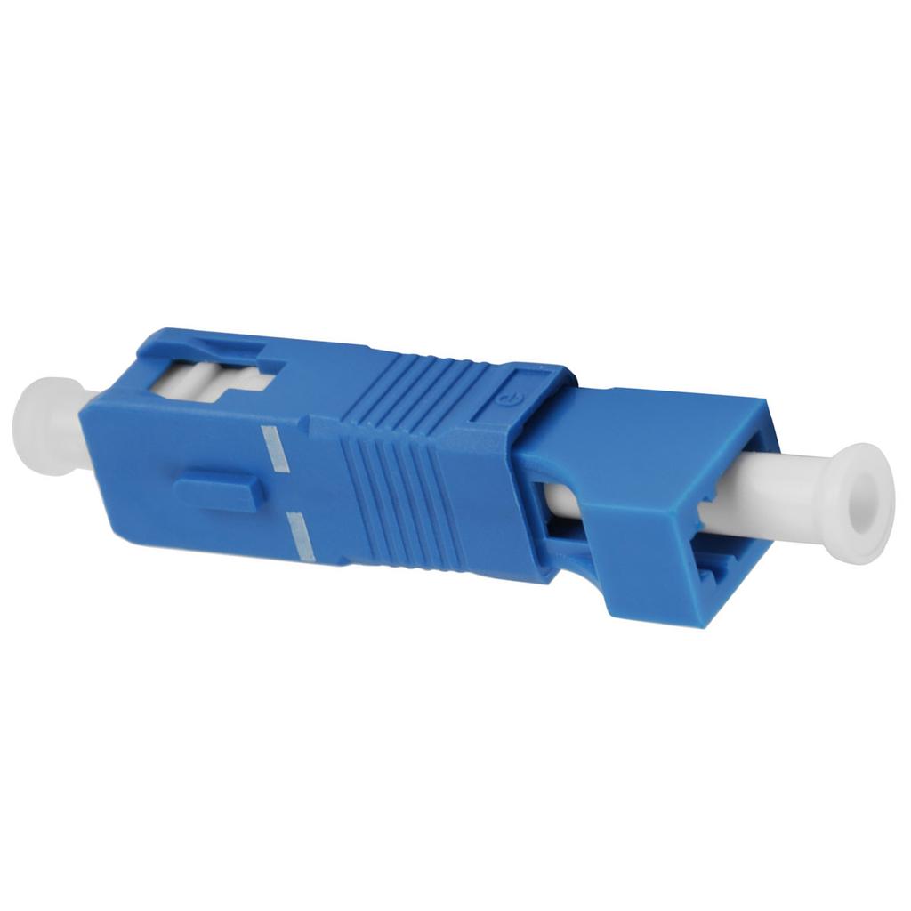 SC Male to LC Female Single Mode Fiber Optic Hybrid Optical Adaptor Converter
