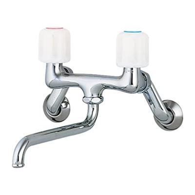 Kakudai 2-handle Mixer Tap, Wall-mounted, for Kitchen Use, 1280S-170