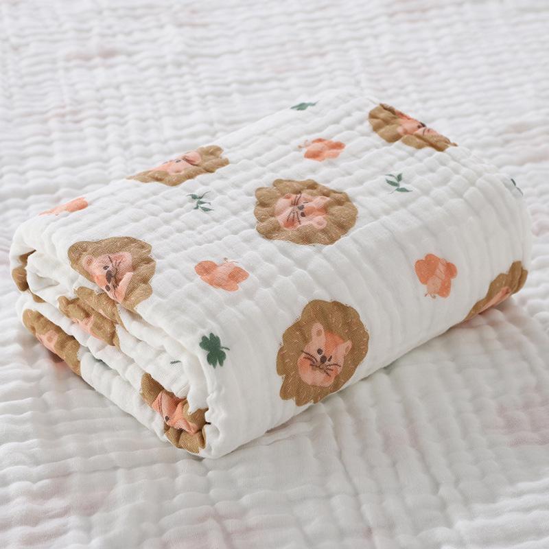 Class A Pure Cotton Gauze Newborn Swaddle and Bath Towel