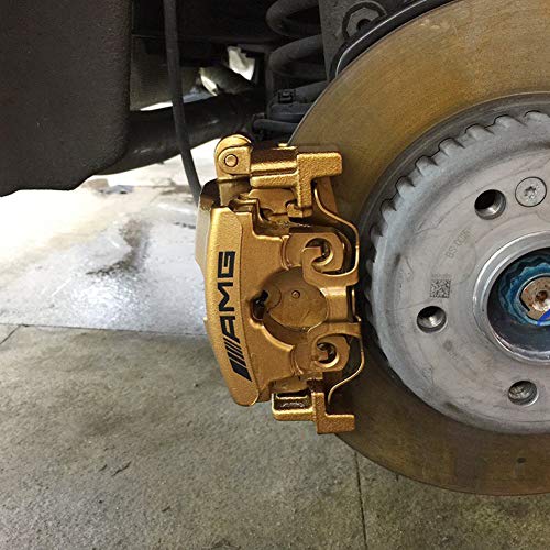 Caliper Sticker, Brake Caliper Cover, Brake Caliper Sticker, Universal, Waterproof, High Temperature Resistant, Cool, Black