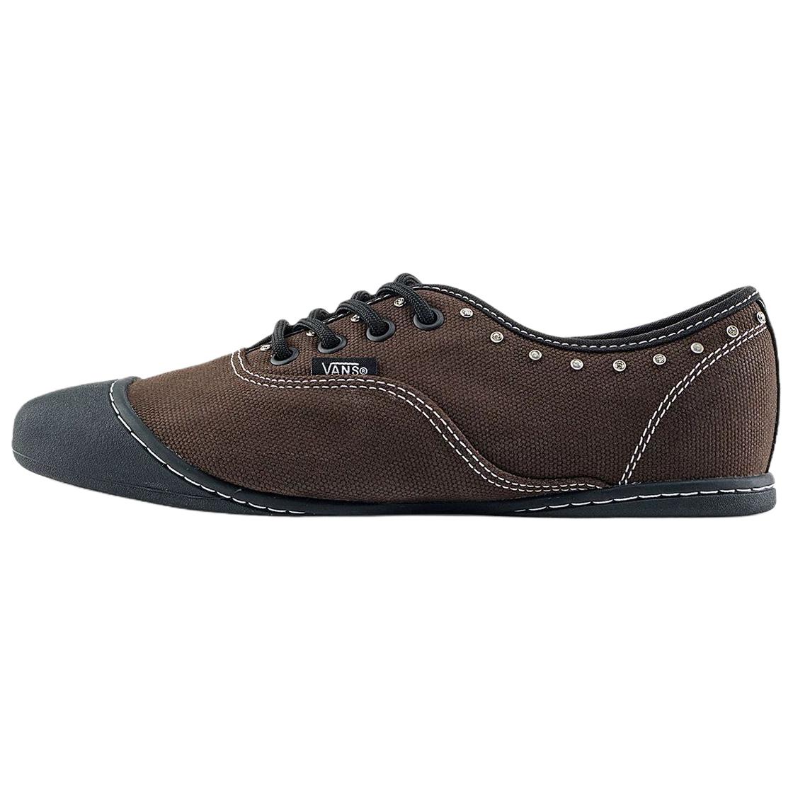 Vans LX Authentic Comfortable Versatile Low-Top Casual Shoes Unisex sneaker Brown VN000EDXBLK 39