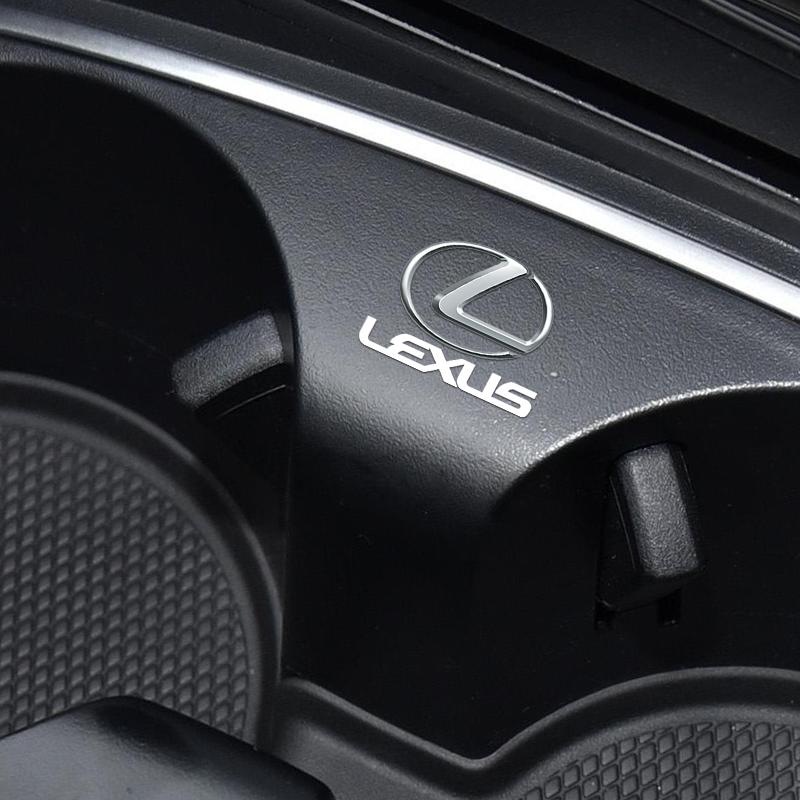 1/2/5/10pcs Car Logo Stickers Door Side Window Body Universal Decal for Lexus ES300 RX330 RX300 GS300 IS250 IS200 CT200h NX RX