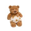 Cartoon Barcelona Bear Doll Brown Clothes Teddy Bear Plush Toy Doll Children's Pillow Doll Gift