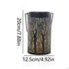 Tree Branch Lantern Waterproof Shadow Lamp Wireless for Courtyard, Yard