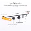 1pair Adjustable Skewers Lever QR Aluminum Alloy Front Rear Bicycle Axle  for Mountain Road Bike