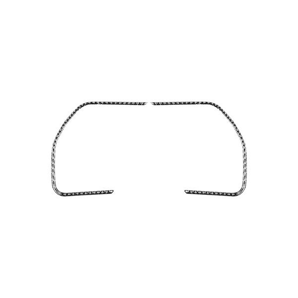 Pair of Soft Carbon Fiber Dashboard Frame Covers for 10-20 Toyota Supra/4Runner Default