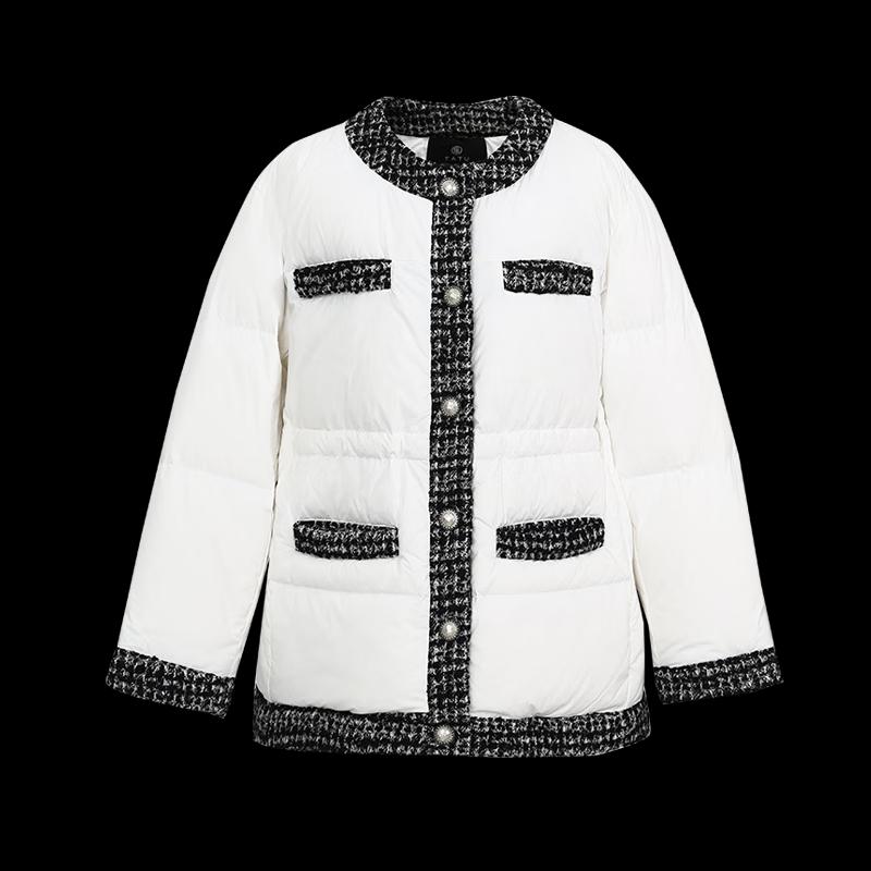 Elegante Daunenjacke mit langen Ärmeln von Tatu für Damen