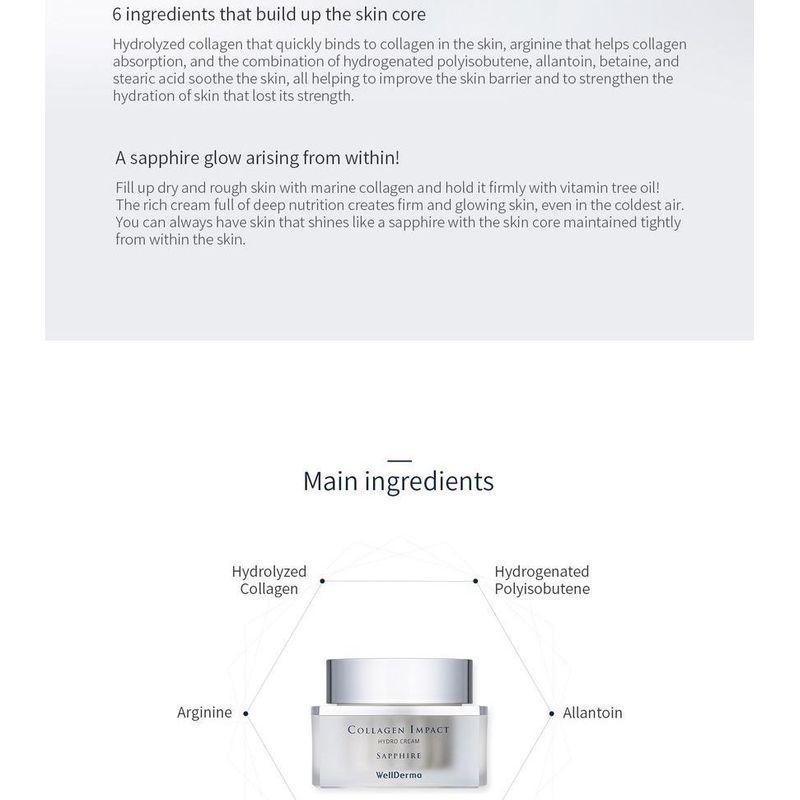 WellDerma Sapphire Collagen Impact Hydro Cream