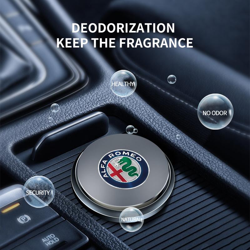 Car Aluminum alloy Air Freshener Car Perfume UFO Shape Scent Decor For Alfa Romeo 308 1ET