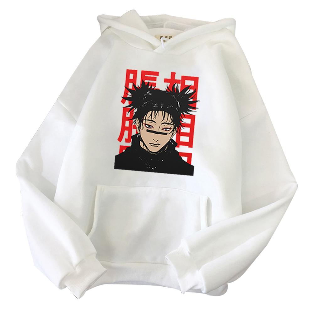 Jujutsu Kaisen Anime Sweatshirt Choso-tryckt Hooded Herr Dam Långärmade Huvtröjor Plus Size Streetwear Harajuku Unisex Pullover
