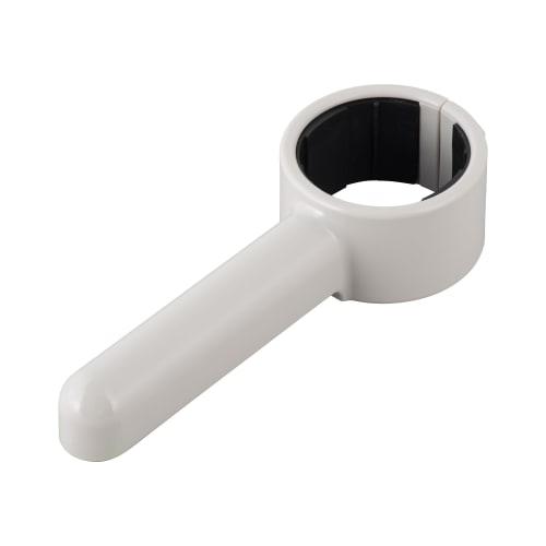 

Greenpal Door Lever Replacement Round Knob Handle Interior Door Lock Lever Silver Renovation DIY Smart Lock (1, Mocha Ivory)