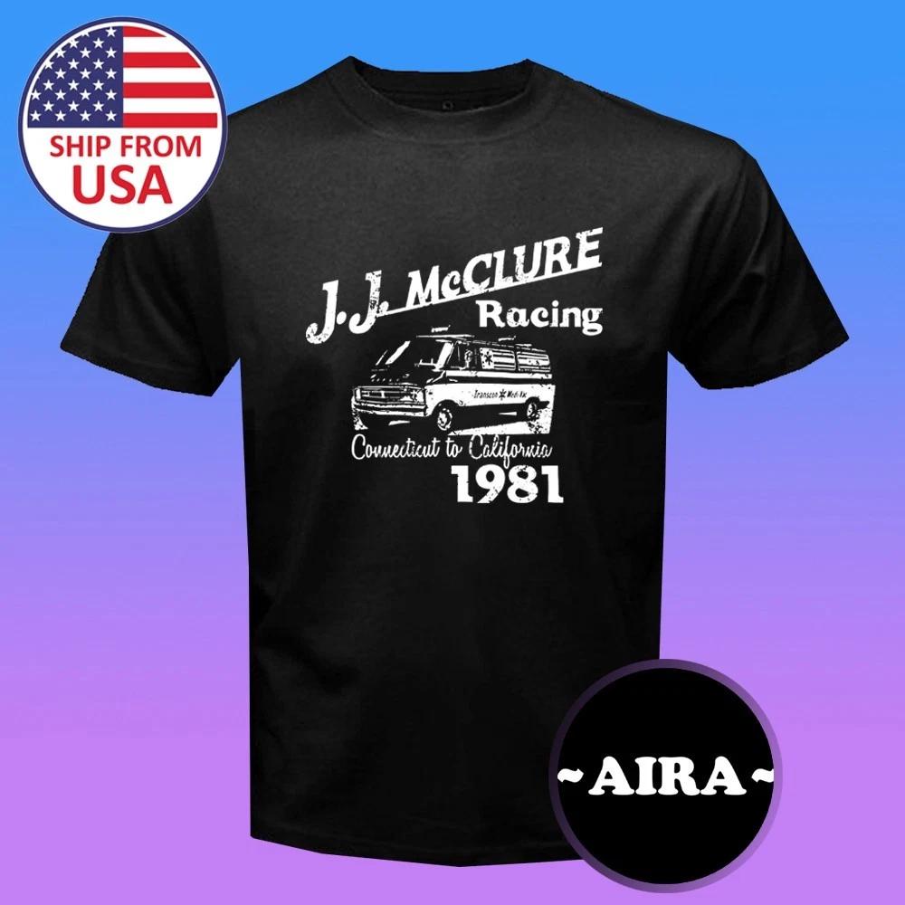 J.J. Mcclure Racing Cannonball Run Men s Black Size S-5XL S