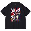 T-shirt Heavy Metal 100% Cotone 230 Gsm Stampa Band Rock Musica Popolare Unisex T-shirt Pesante in Cotone