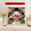 Inuyasha Diamond Painting Round Diamond Mosaic Rhinestones Diamond Embroidery Craft Kit Wall Decor Without Frame