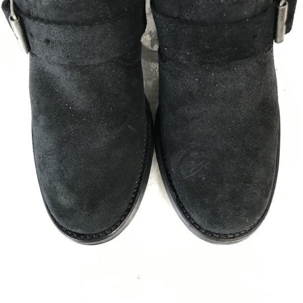 MAYURA Suede Leather Goodyear Short Engineer Boots Black 37 / 23.0-23.5(USED)