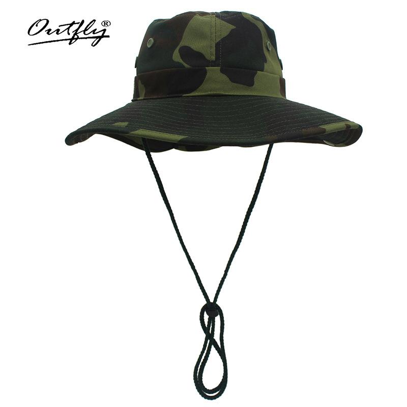 Mountain Denim Camouflage Bucket Hat Outdoor Hiking Visor Men and Women Spring and Summer Fishing Sun Protection Hat Mountaineering Jungle Hat