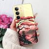 Für Realme C75 Hülle 2024 Niedlicher Löwe Marmor Panda Weiches Silikon Klares TPU Handy Rückseite Schutzhülle Für Realme C75 4G C 75 Coque