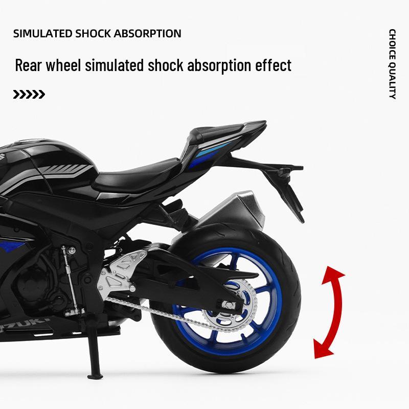 Honda Suzuki GSX-R1000 Alloy Toy Motorcycle Model for Boys