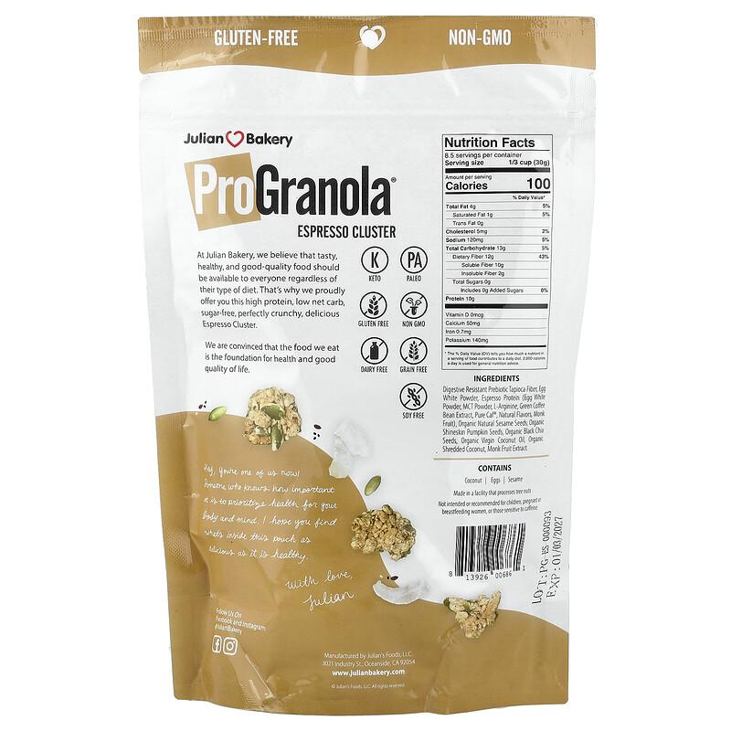 ProGranola®, Espresso Cluster, 9 Oz (255 G)