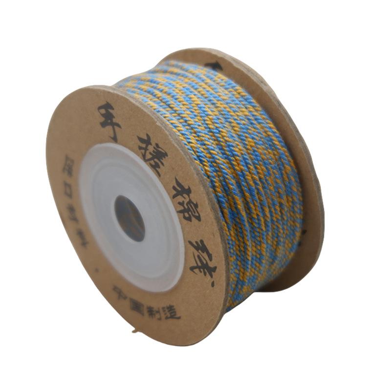 Dragon Boat Festival Multicolored Rope Diy Multicolored Rope Hand-Woven Self-Woven Hand Rope Material Bracelet Tibetan Hand Rubbing Cotton Thread Rope