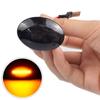 2pcs Amber LED Side Marker Lights For Fiat 500 Ford KA For Lancia Lybra Ypsilon For Maserati GranCabrio Granturismo Alfa 4C