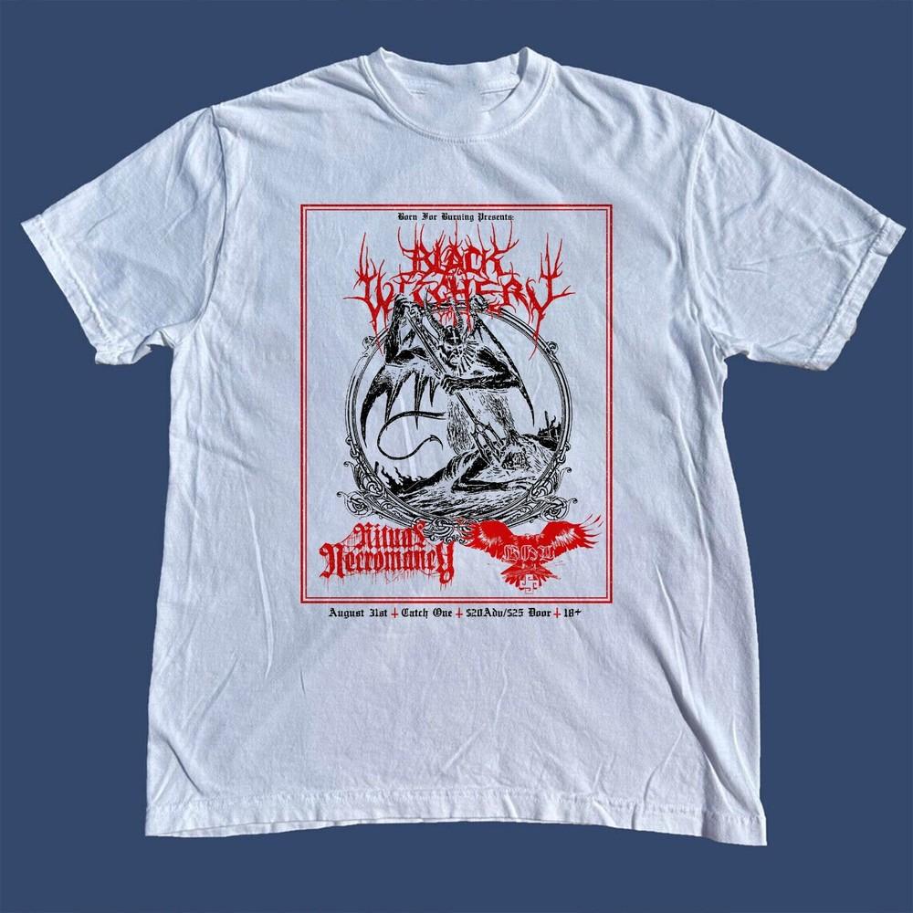 

New Black Witchery Gift For Fans Unisex S-5XL Shirt WHITE Unisex T-Shirt Graphic Tee XXXXL