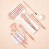 SHELWIN Makeup Brush Set of Popular Super Soft Cheek Cute Eyeshadow Easy To Carry with Storage Multifunctional Makeup Makeup Beginner Gift 12, Brush,