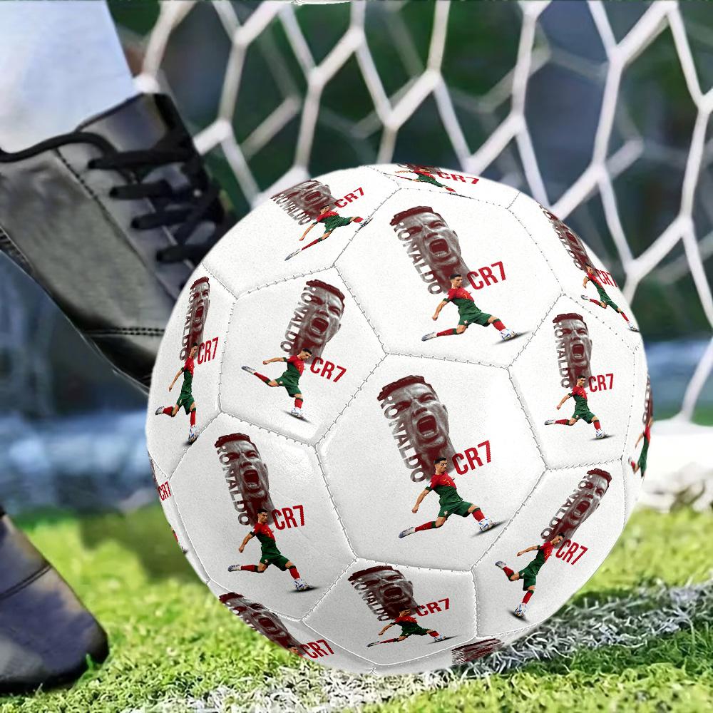 Cristiano Ronaldo No Soccer Ball Size 5 Football Machinestitched Indooroutdoor Training And Matches Perfect Gift For Sports Enthusiasts