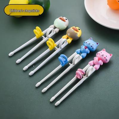 Cute Cartoon Training Chopsticks for Babies and Toddlers - Children's Learning Tableware
