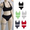 1/12 Scale Female Underwear Doll Clothing Scene Prop, Fashion Realistic Miniature Panty and Bra for