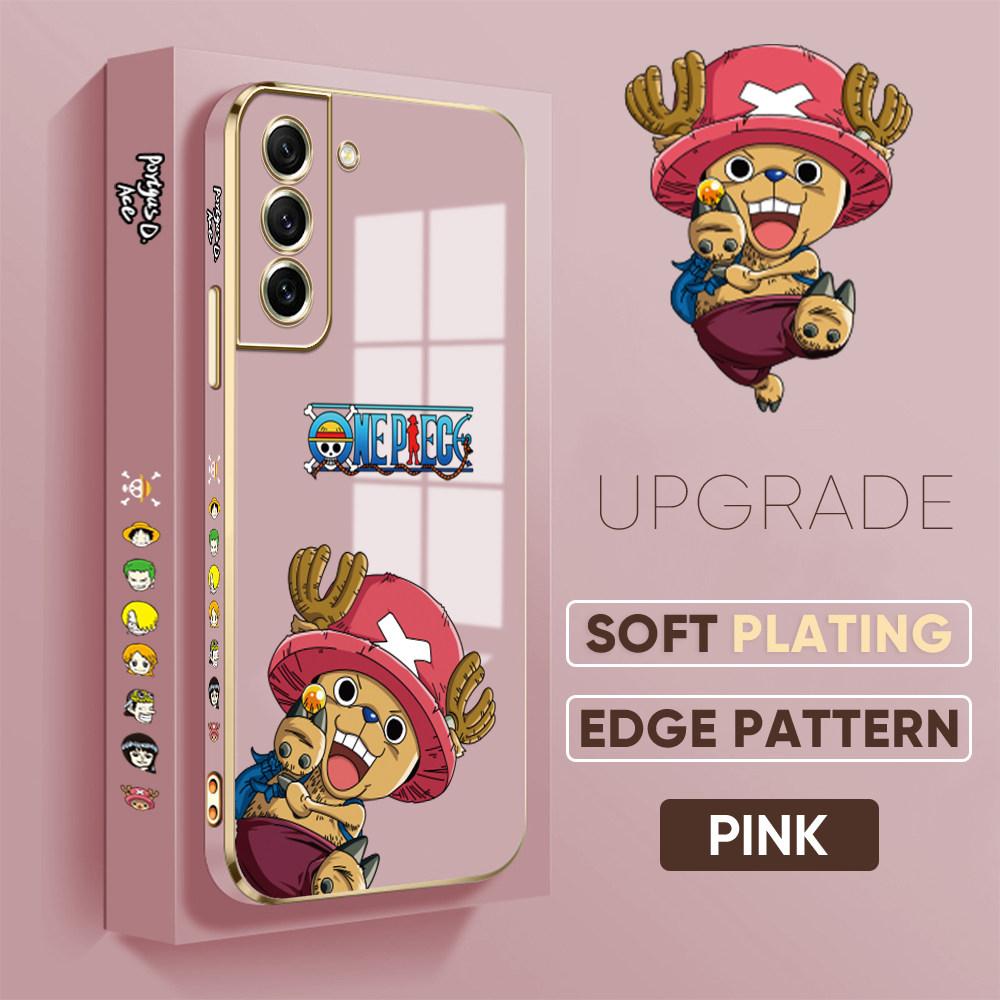 Colorful Printing Patterns Square Edge Pattern Casing Plated Phone Shell Luxury Plating Soft Phone Case for iPhone Motorola Moto OnePlus Samsung