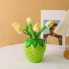 Pot de fleurs en résine Composition florale Vase Fraise Pots de fruits mignons Bureau
