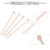 Ahvqevn 2 Pairs Wooden Mallets, Percussion Sticks and Hammers for Energy Chimes, Xylophones, Wood Blocks, Chimes, Bells, and Bells