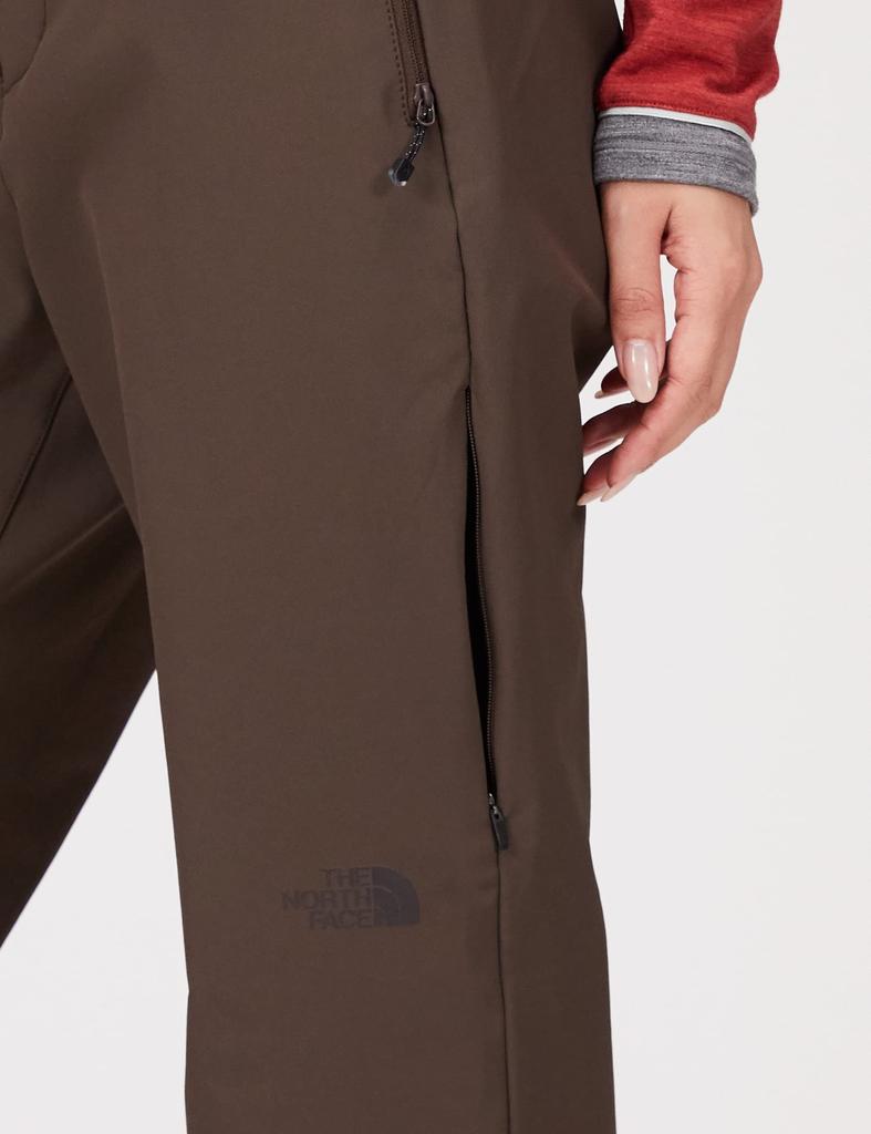 The North Face Barb Cocoa Size S Women's Pants, NBW32211, Water-Repellent, Stretch, Brown,