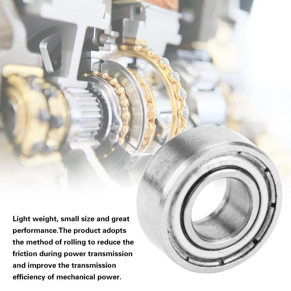10 Stück 686ZZ Hochgeschwindigkeits-Einreihiges Rillenkugellager 6*13*5mm