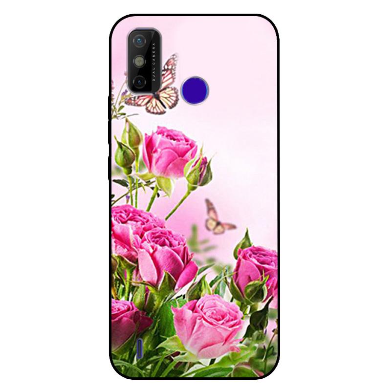 For Tecno Spark 6 GO Case Shockproof Soft Silicone TPU Back Cover For Tecno Spark 6 Go Phone Cases Spark6 GO Case Cute Cartoon